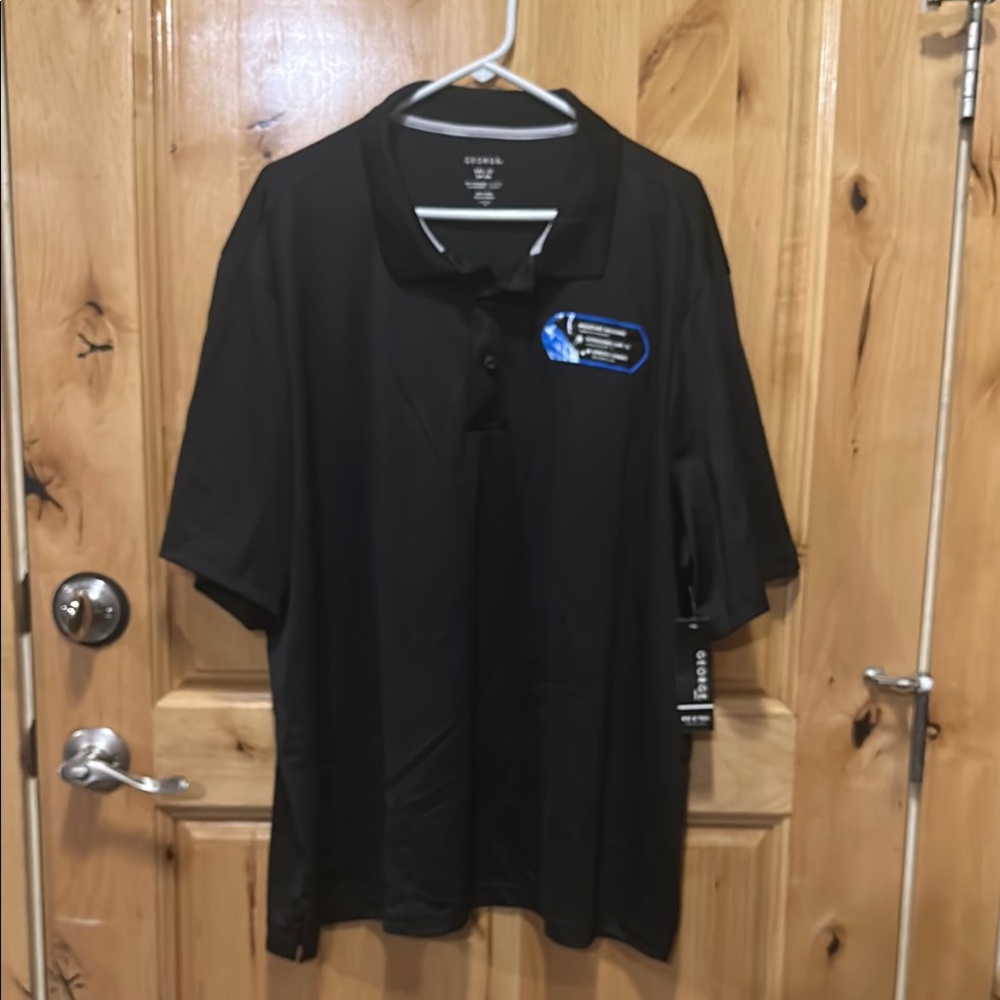 George Black Polo Shirt Sz 3xl